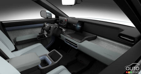 L'intérieur du concept Toyota EPU